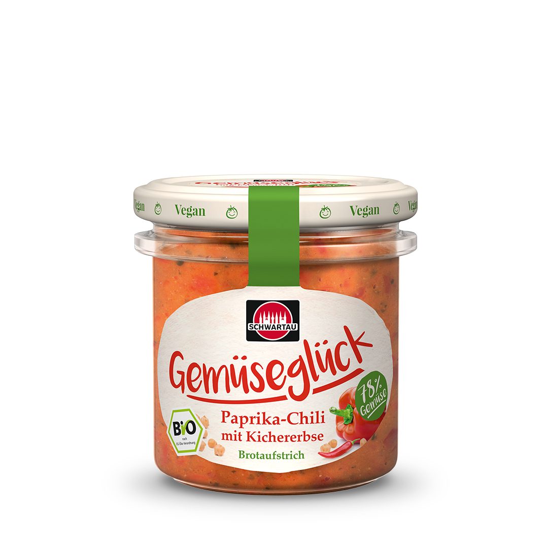 Gemüseglück Paprika Chili mit Kichererbse