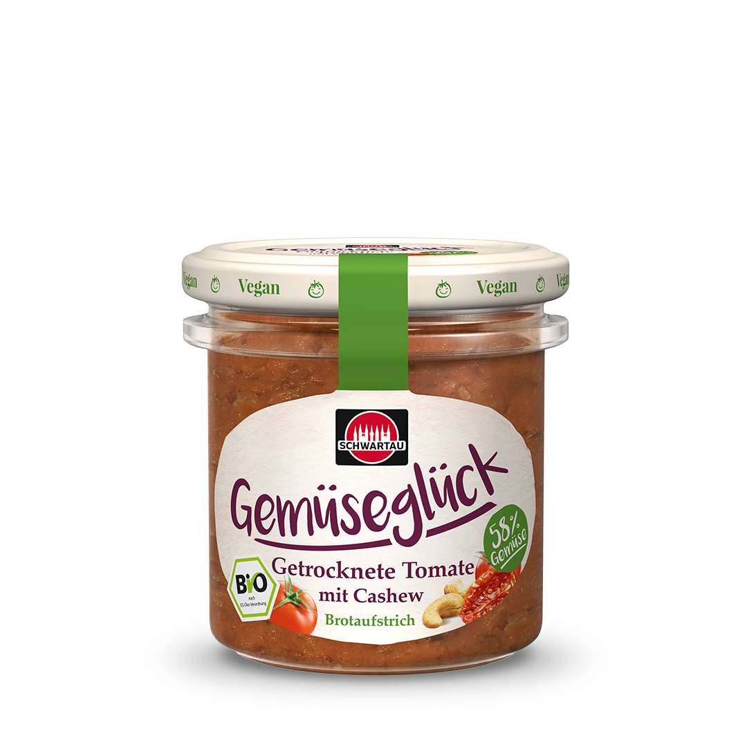 Gemüseglück Getrocknete Tomate & Cashew