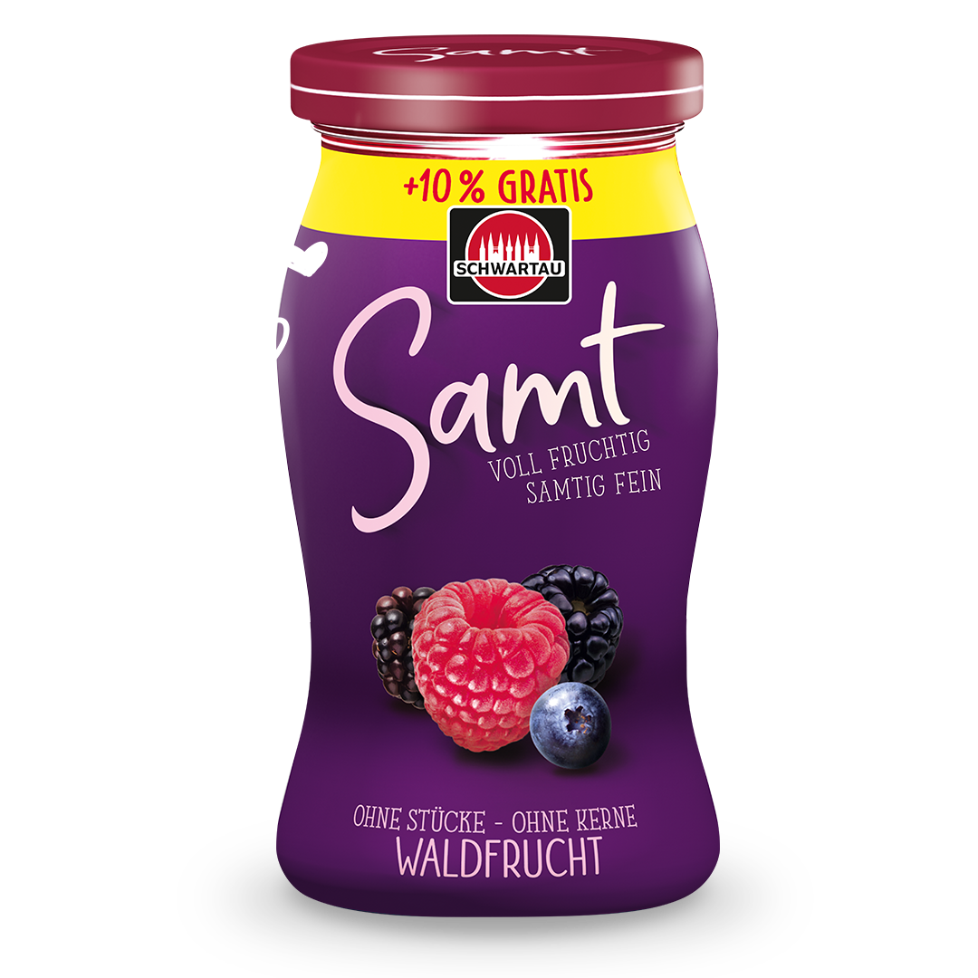 Samt Waldfrucht + 10 %