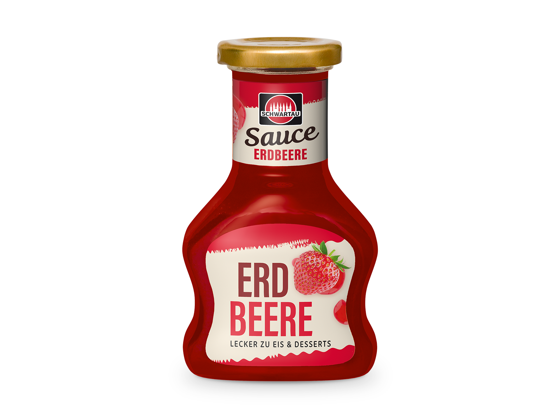 Dessert Sauce Erdbeere