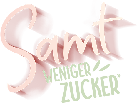 Samt Weniger Zucker Logo