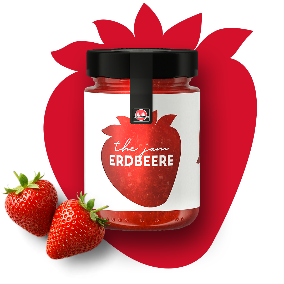 the jam Erdbeere